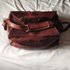 Vintage high quality Leather Range Bag by Holland Sport